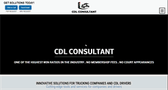 Desktop Screenshot of cdlconsultant.com